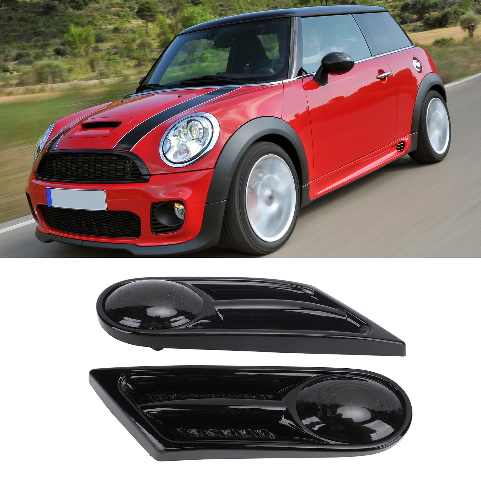 Clear Side Indicator 09102166‑1670009 Transparent Side Marker Light for Cooper R56 R57 Coupe R58 Roadster R59
Clear Side Indicator 09102166‑1670009 Transparent Side Marker Light for Cooper R56 R57 Coupe R58 Roadster R59