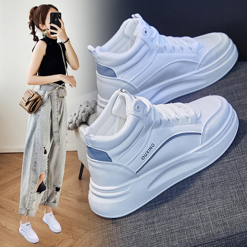 Spring new ins Korean version of thick-soled high-top little white shoes for women s tide students running casual board shoes for women SH888 35
Spring new ins Korean version of thick-soled high-top little white shoes for women s tide students running casual board shoes for women SH888 35