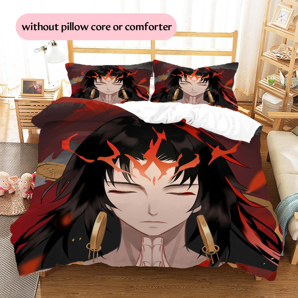 Asura Pattern Bedding Quilt Set Home Decoration Gift (1 * duvet cover + 2 * pillowcase without core) 135x200cm
Asura Pattern Bedding Quilt Set Home Decoration Gift (1 * duvet cover + 2 * pillowcase without core) 135x200cm