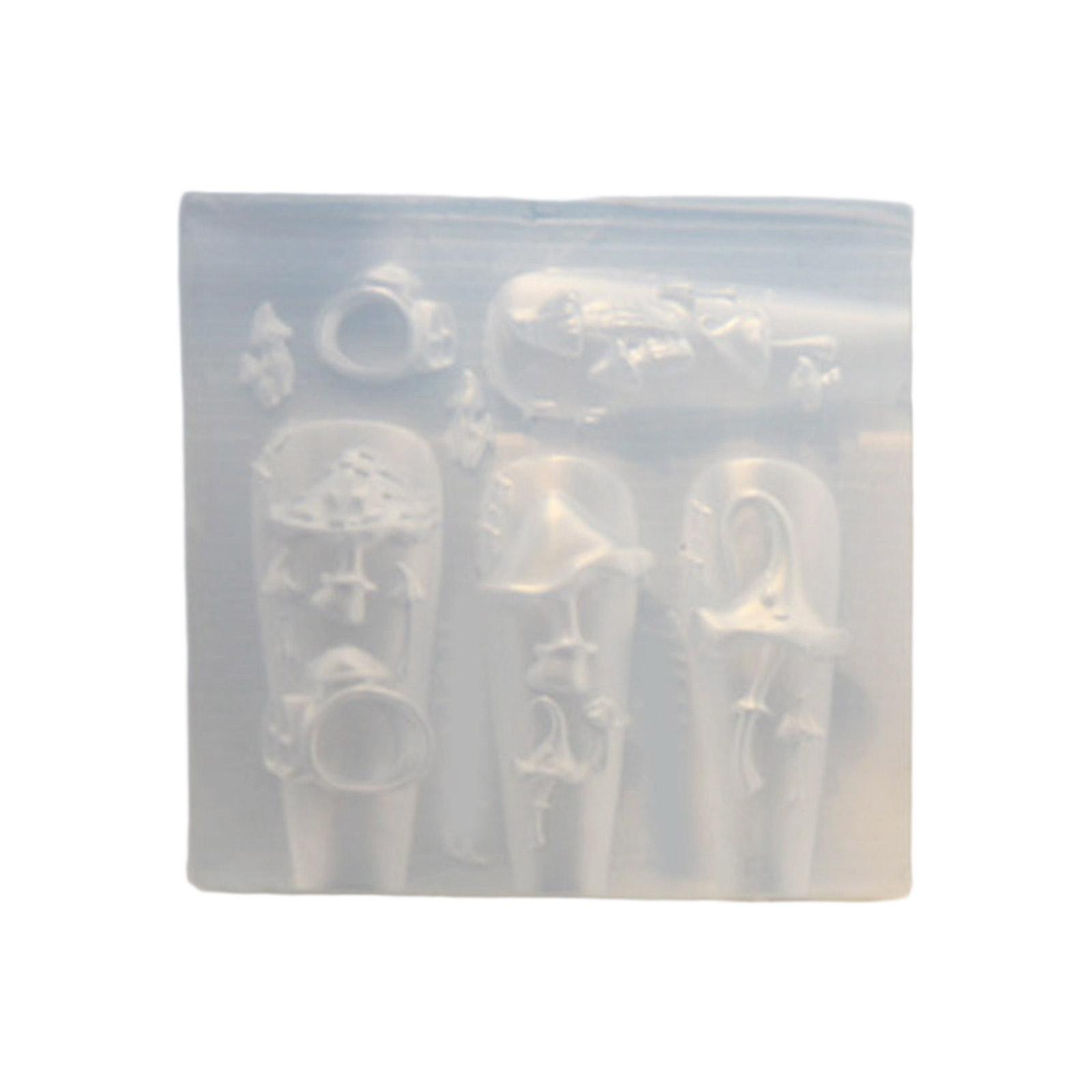 Реалистичный дизайн Силиконовая форма для аксессуаров для нейл-арта для DIY поделок, изготовления ювелирных изделий, безопасная, простая в использовании, форма для нейл-шармов T2
Реалистичный дизайн Силиконовая форма для аксессуаров для нейл-арта для DIY поделок, изготовления ювелирных изделий, безопасная, простая в использовании, форма для нейл-шармов T2