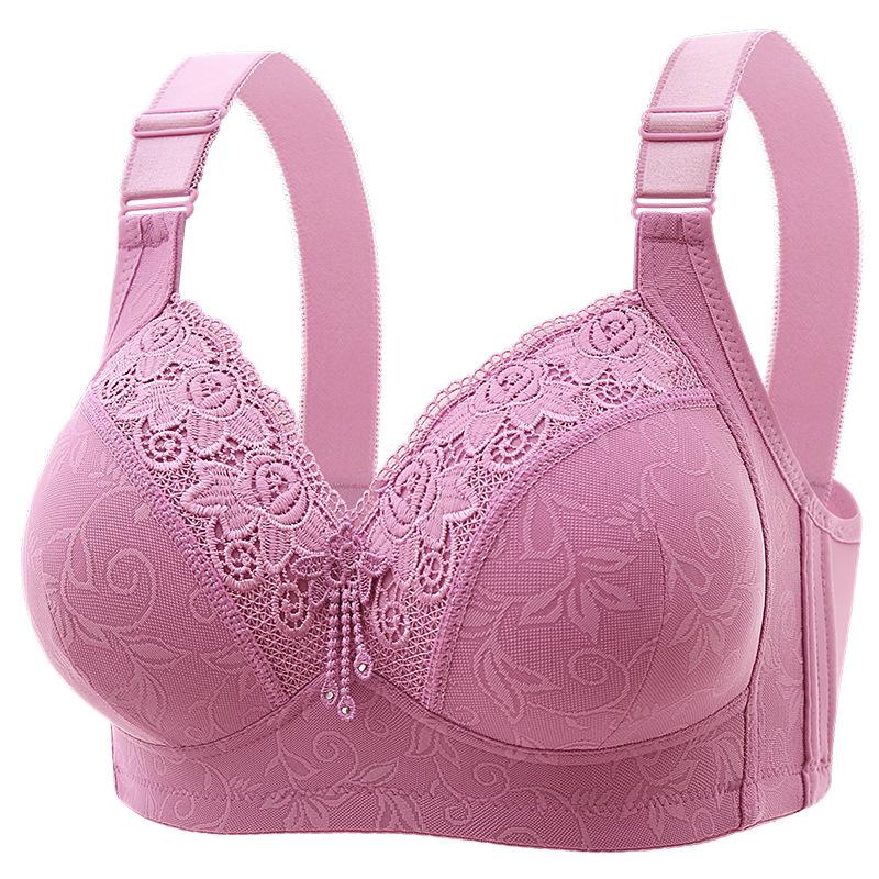 Oversized Luxury Lace Lace Without Steel Rims Bra with Side Cinched Accessory Breasts, Large Chest for Small Adjustments, Shaping Mother s Underwear 46/105 фіолетовий
Oversized Luxury Lace Lace Without Steel Rims Bra with Side Cinched Accessory Breasts, Large Chest for Small Adjustments, Shaping Mother s Underwear 46/105 фіолетовий
