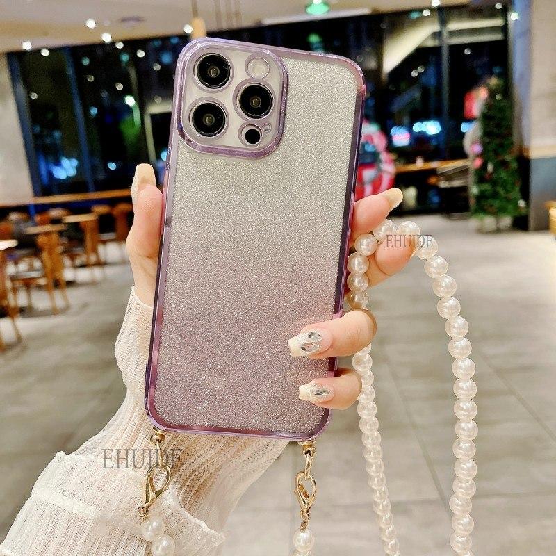 Pearl Lanyard Case For OPPO Realme 13 Pro Plus 12 C67 C61 C63 C65 C55 C53 Reno 12F 11 Crossbody Strap Soft Plating Glitter Cover Find X3 Lite&Case & Strap
Pearl Lanyard Case For OPPO Realme 13 Pro Plus 12 C67 C61 C63 C65 C55 C53 Reno 12F 11 Crossbody Strap Soft Plating Glitter Cover Find X3 Lite&Case & Strap
