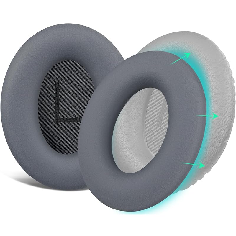 SOULWIT ear pad cover headphone pad cover Bose QuietComfort QC15 QC25 QC2 QC35 QC45/Ae2 Ae2i Ae2w/SoundTrue & SoundLink AE for protective case
SOULWIT ear pad cover headphone pad cover Bose QuietComfort QC15 QC25 QC2 QC35 QC45/Ae2 Ae2i Ae2w/SoundTrue & SoundLink AE for protective case