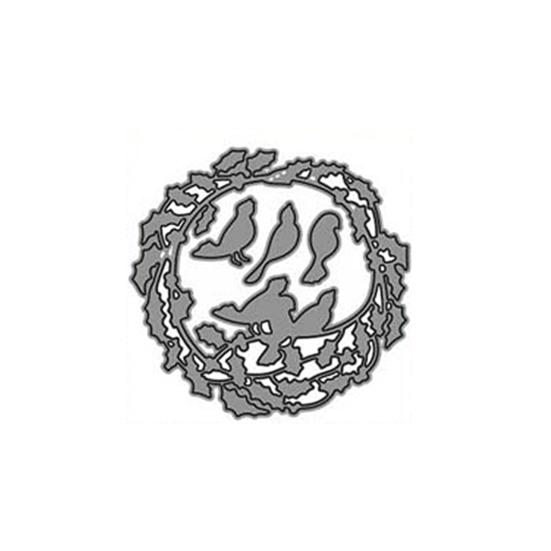 Cutting Die Exquisite Multipurpose Carbon Steel Wreath Design Cutting Die for Festival срібний
Cutting Die Exquisite Multipurpose Carbon Steel Wreath Design Cutting Die for Festival срібний