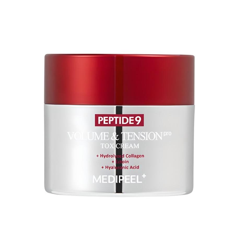 Medipeel Peptide 9 Volume & Tension Tox Cream Pro 50г – Укрепляющий и придающий объем антивозрастной крем
Medipeel Peptide 9 Volume & Tension Tox Cream Pro 50г – Укрепляющий и придающий объем антивозрастной крем