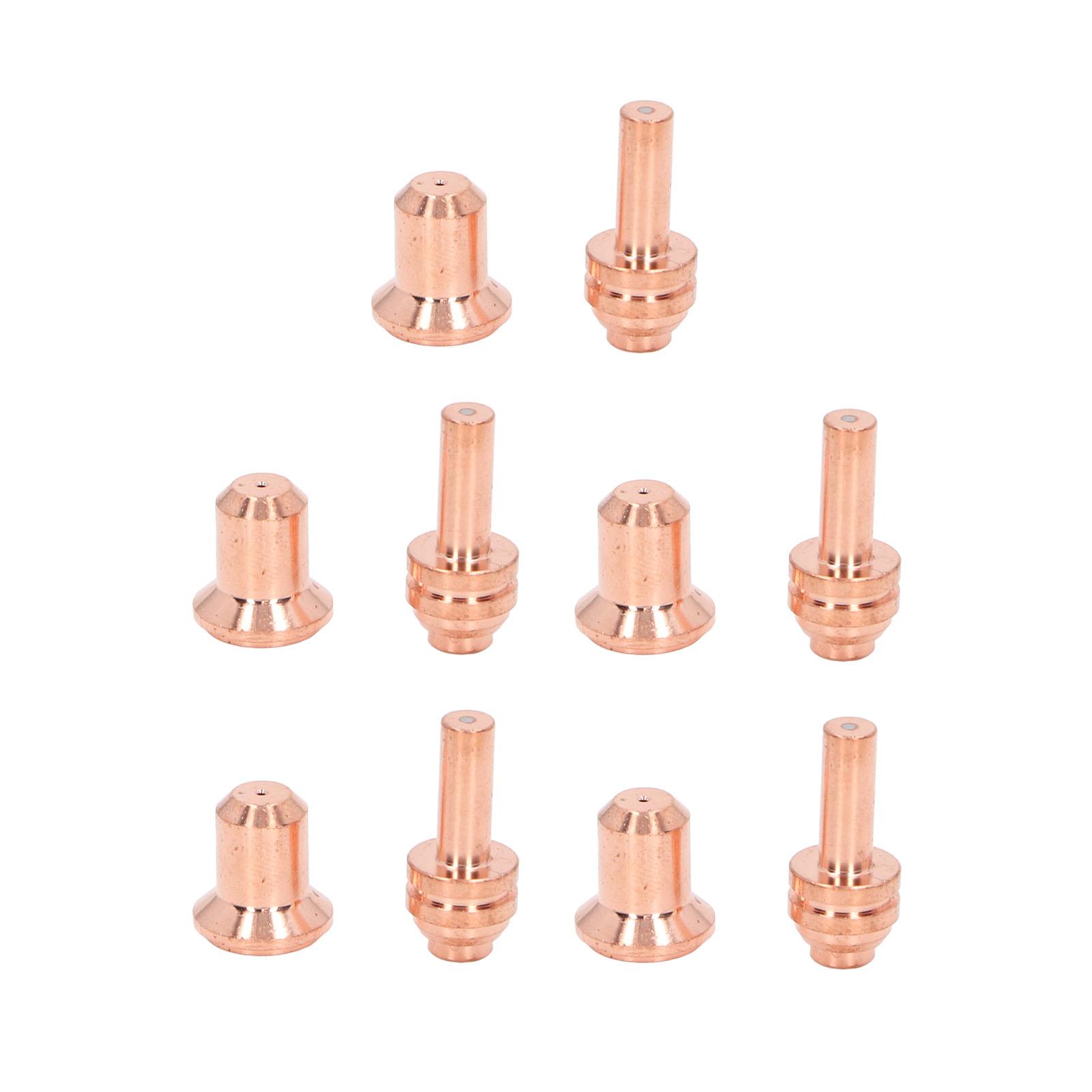 10Pcs Nozzle Electrode Kit Brass 176655 Electrode 176656 Nozzle Tip Consumables for WSP20027
10Pcs Nozzle Electrode Kit Brass 176655 Electrode 176656 Nozzle Tip Consumables for WSP20027