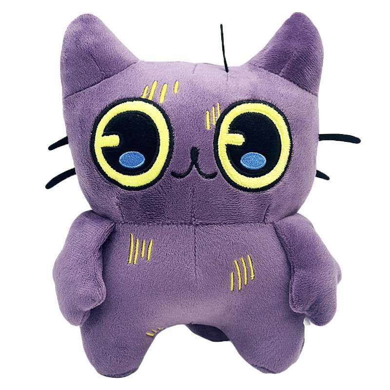 Tostada Plush Purple Cat Toy For Kids And Collectors With Soft Short Plush Material
Tostada Plush Purple Cat Toy For Kids And Collectors With Soft Short Plush Material