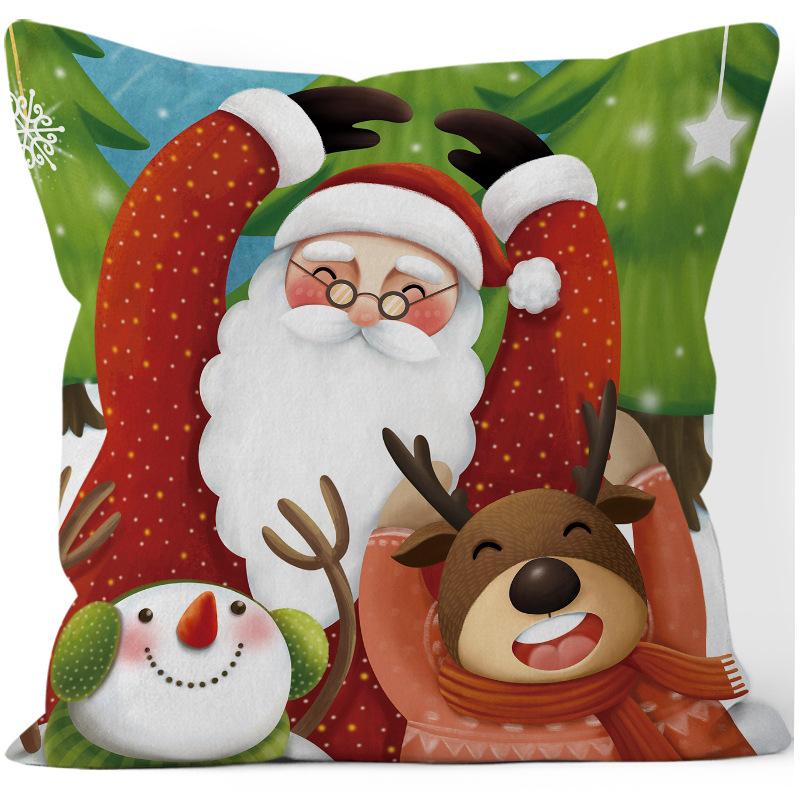Мультяшна різдвяна наволочка. Милий сніговик. Санта-Клаус. Святкова наволочка. Наволочка для домашнього автомобіля. 40x40cm
Мультяшна різдвяна наволочка. Милий сніговик. Санта-Клаус. Святкова наволочка. Наволочка для домашнього автомобіля. 40x40cm