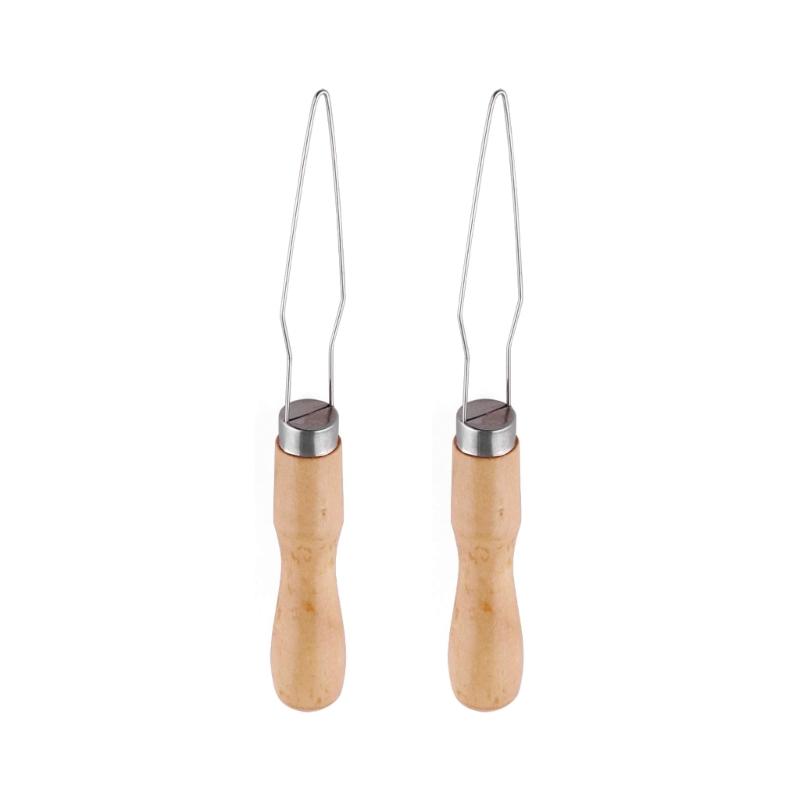 Stainless Steel Button Hook with Wooden Handle Buttons Aid Button Assist Device for Shirts Dresses Cardigans Collars 1
Stainless Steel Button Hook with Wooden Handle Buttons Aid Button Assist Device for Shirts Dresses Cardigans Collars 1