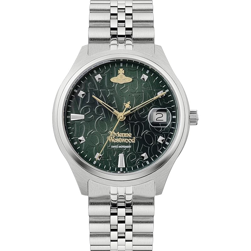 Vivienne Westwood Camberwell ladies quartz watches stainless steel bracelet, green, bracelet
Vivienne Westwood Camberwell ladies quartz watches stainless steel bracelet, green, bracelet
