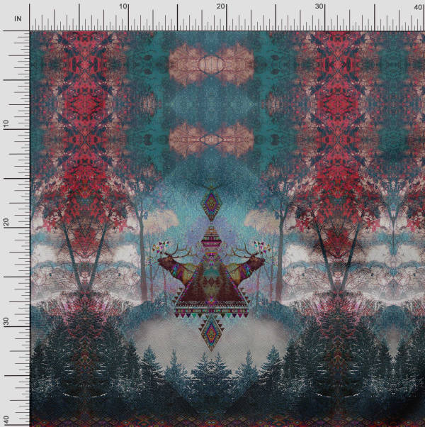 Японська креп-атласна тканина Soimoi Тканина з принтом на оленях на метри 42 дюйми 42 Inch Wide - Poly Crepe синій
Японська креп-атласна тканина Soimoi Тканина з принтом на оленях на метри 42 дюйми 42 Inch Wide - Poly Crepe синій