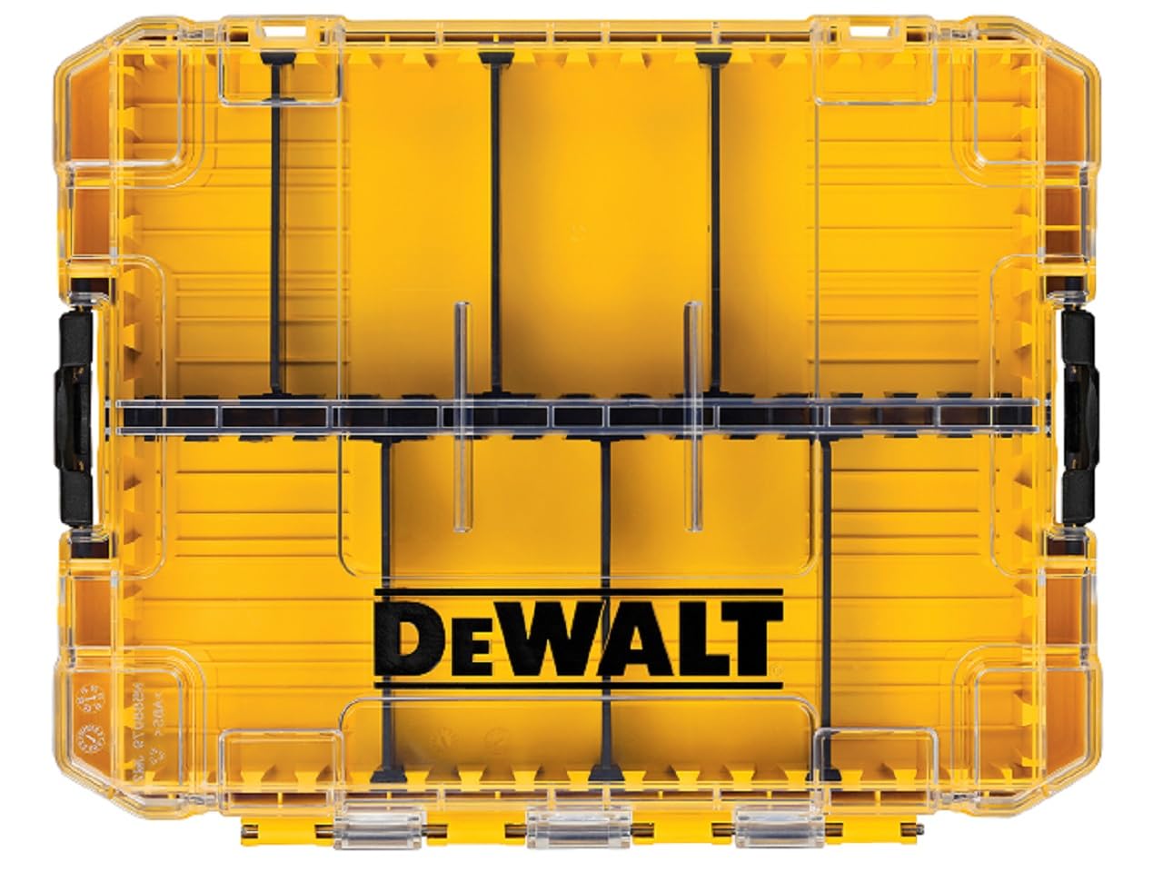 DeWalt ToughCase (Средняя) с разделителями, органайзер, ящик для инструментов, кейс для хранения, прозрачная крышка, съемный лоток, штабелируемое хранилище для винтов, бит и мелких I
DeWalt ToughCase (Средняя) с разделителями, органайзер, ящик для инструментов, кейс для хранения, прозрачная крышка, съемный лоток, штабелируемое хранилище для винтов, бит и мелких I