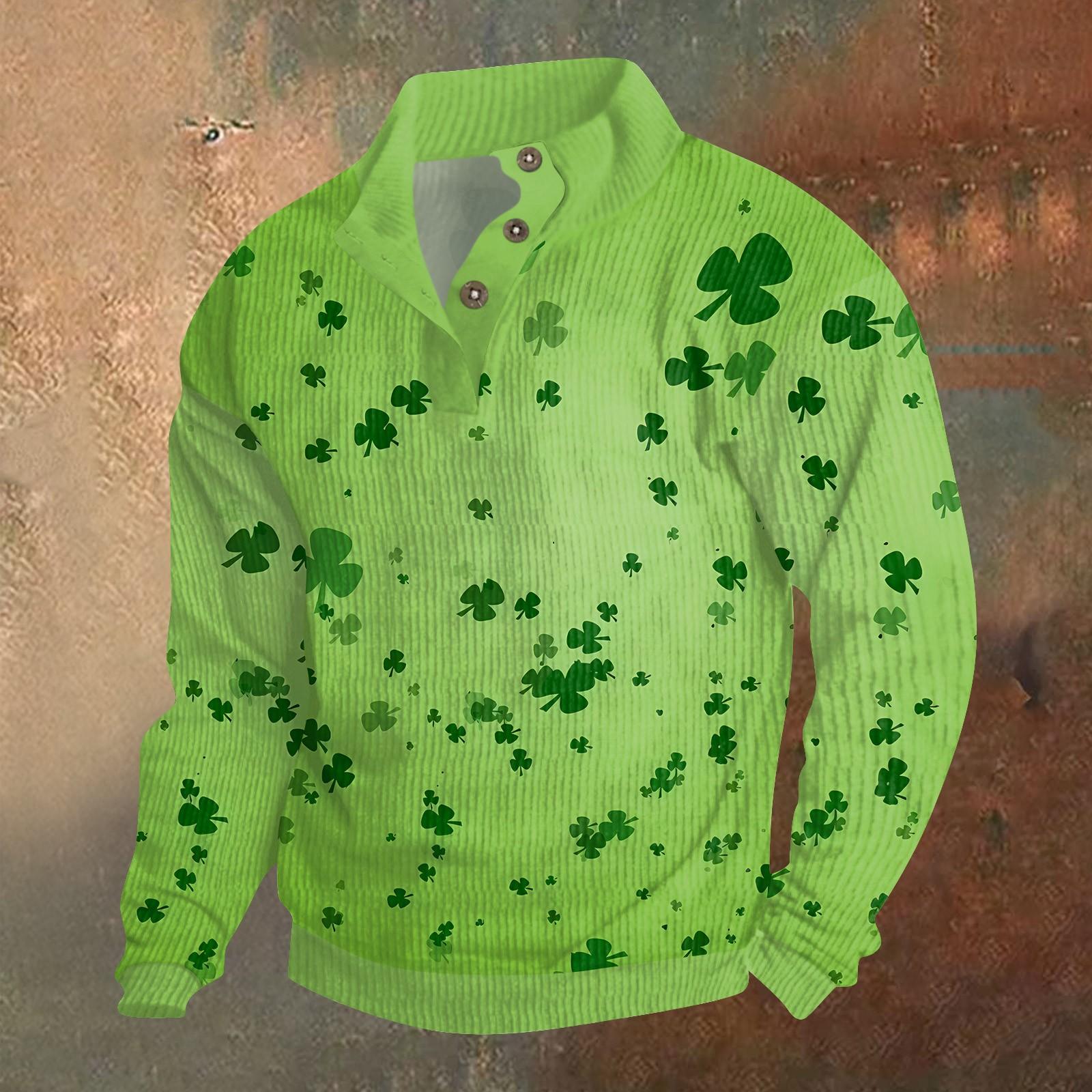 Трикотажный принт на 3 пуговицах - вельветовый мужской свитшот со стоячим воротником и карманом, повседневный свитшот на пуговицах для активного отдыха M жёлтый
Трикотажный принт на 3 пуговицах - вельветовый мужской свитшот со стоячим воротником и карманом, повседневный свитшот на пуговицах для активного отдыха M жёлтый