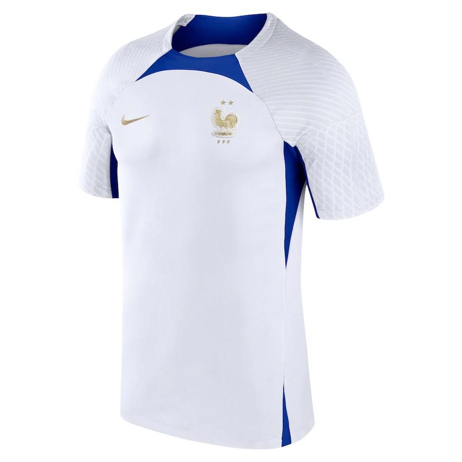 Nike Мужские топы France Strike Dri-FIT Qatar World Cup с логотипом и тренировочным футбольным трикотажем белого цвета DH6444-102 S
Nike Мужские топы France Strike Dri-FIT Qatar World Cup с логотипом и тренировочным футбольным трикотажем белого цвета DH6444-102 S