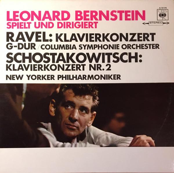 LP Record LEONARD BERNSTEIN SPIELT UND DIRIGI Klavierkonzert GDur Klavierkonze S72170 CBS Germany Classical Used
LP Record LEONARD BERNSTEIN SPIELT UND DIRIGI Klavierkonzert GDur Klavierkonze S72170 CBS Germany Classical Used