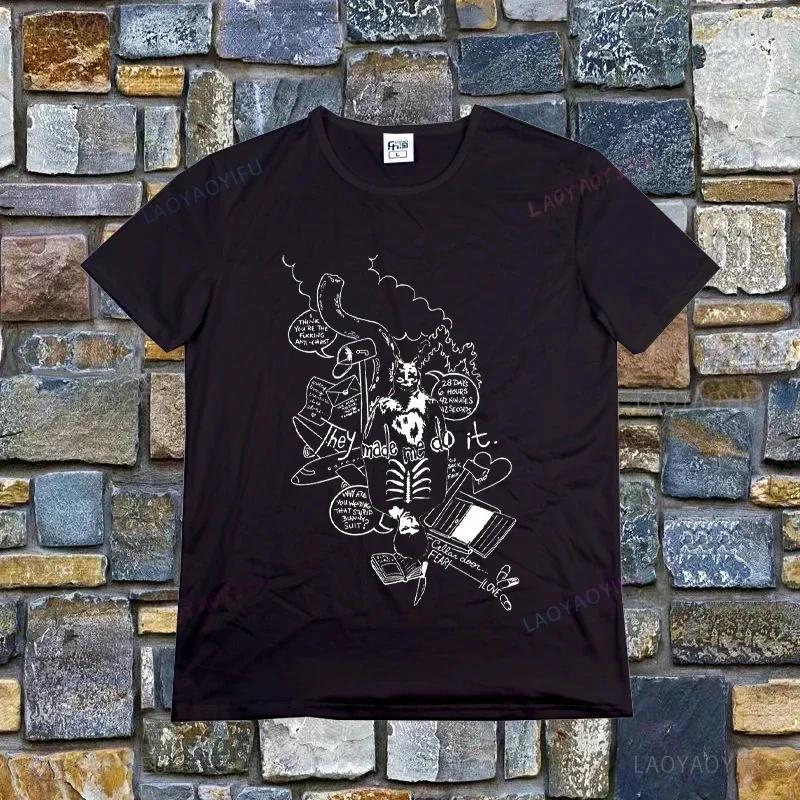 Футболка Wake Up Hip Hop с изображением Донни Дарко, фильм-саспенс, креативная уличная одежда, удобная мужская футболка с коротким рукавом, уникальная идея для подарка L
Футболка Wake Up Hip Hop с изображением Донни Дарко, фильм-саспенс, креативная уличная одежда, удобная мужская футболка с коротким рукавом, уникальная идея для подарка L