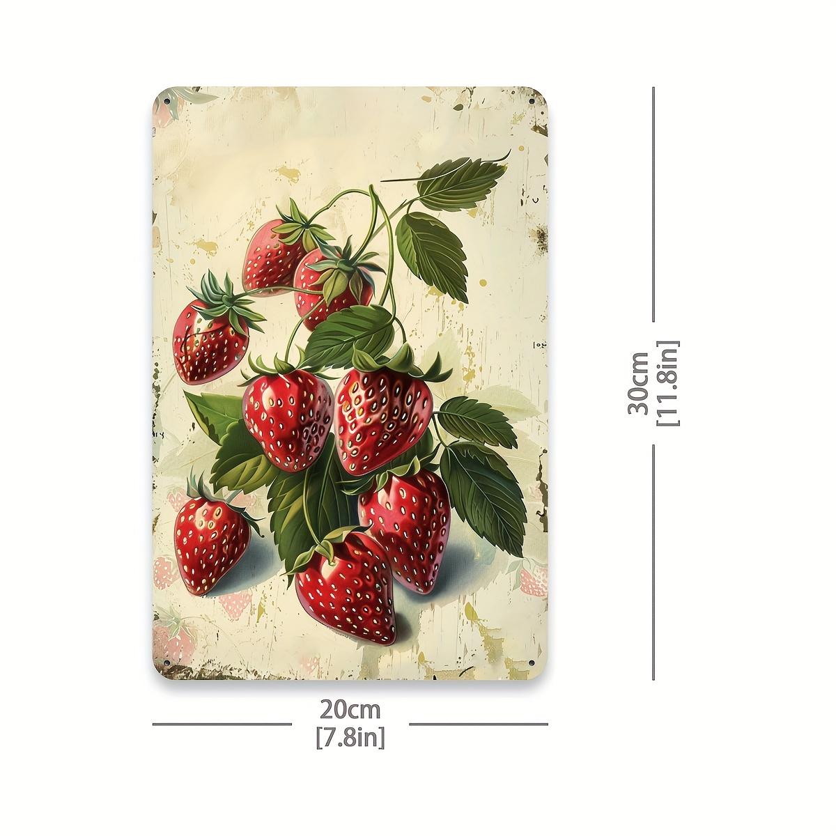 Vintage Fruit Series Metal Tin Sign x Inches Perfect for Home Gym Cafe Garage and Garden Decor 20x30cm(7.8x11.8inch)
Vintage Fruit Series Metal Tin Sign x Inches Perfect for Home Gym Cafe Garage and Garden Decor 20x30cm(7.8x11.8inch)