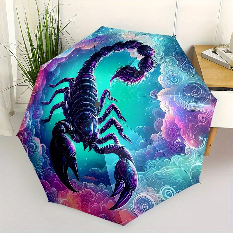 Scorpion, Cosmic Automatic Folding Umbrella Vibrant Pattern, Compact Design, Suitable for Both Men and Women, A Must have for Going Out
Scorpion, Cosmic Automatic Folding Umbrella Vibrant Pattern, Compact Design, Suitable for Both Men and Women, A Must have for Going Out