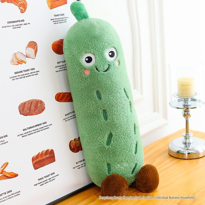 Large Cute Cucumber Plush Pea Pillow Doll 28 cm 0.07 kg
Large Cute Cucumber Plush Pea Pillow Doll 28 cm 0.07 kg
