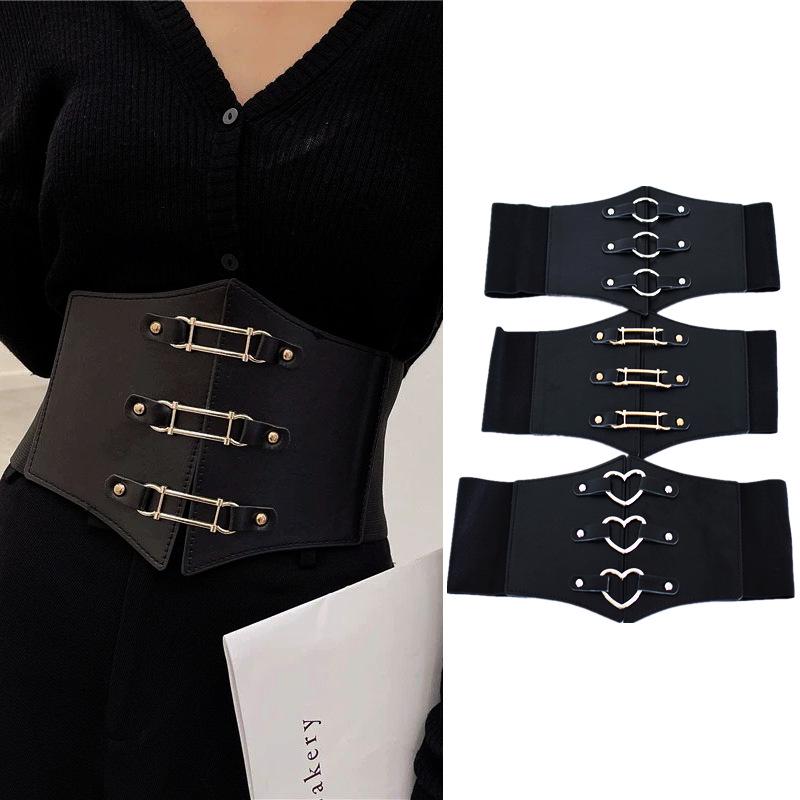 High-End Black Heart-Shaped Lady s Shirt with Elastic Waist and Embroidered Retro Corset Belt
High-End Black Heart-Shaped Lady s Shirt with Elastic Waist and Embroidered Retro Corset Belt