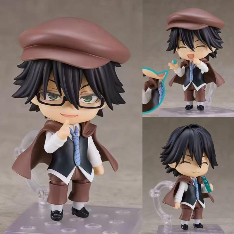 10cm Anime Bungo Stray Dogs #2348 Edogawa Rampo PVC Figure with Detective Hat & Replaceable Faces Collectible Model Toys
10cm Anime Bungo Stray Dogs #2348 Edogawa Rampo PVC Figure with Detective Hat & Replaceable Faces Collectible Model Toys