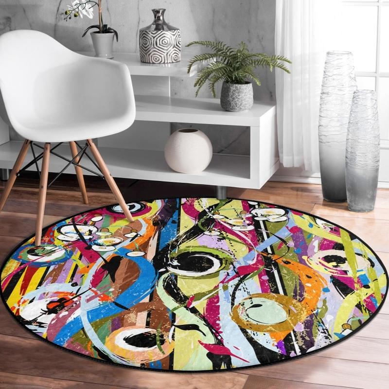 Deymend Colorful Ogea Motif Специальный дизайн Красочный моющийся нескользящий круглый ковер на открытом воздухе
Deymend Colorful Ogea Motif Специальный дизайн Красочный моющийся нескользящий круглый ковер на открытом воздухе