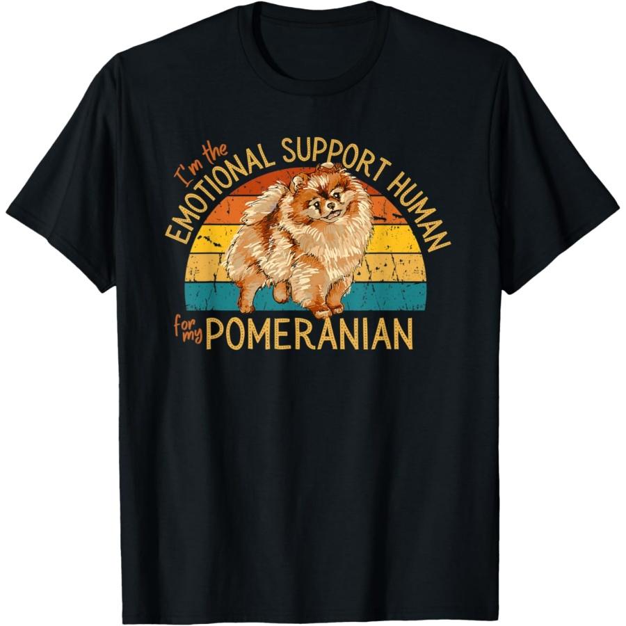 I m the Emotional Support Human for my Pomeranian T-Shirt XXXXXL чёрный
I m the Emotional Support Human for my Pomeranian T-Shirt XXXXXL чёрный