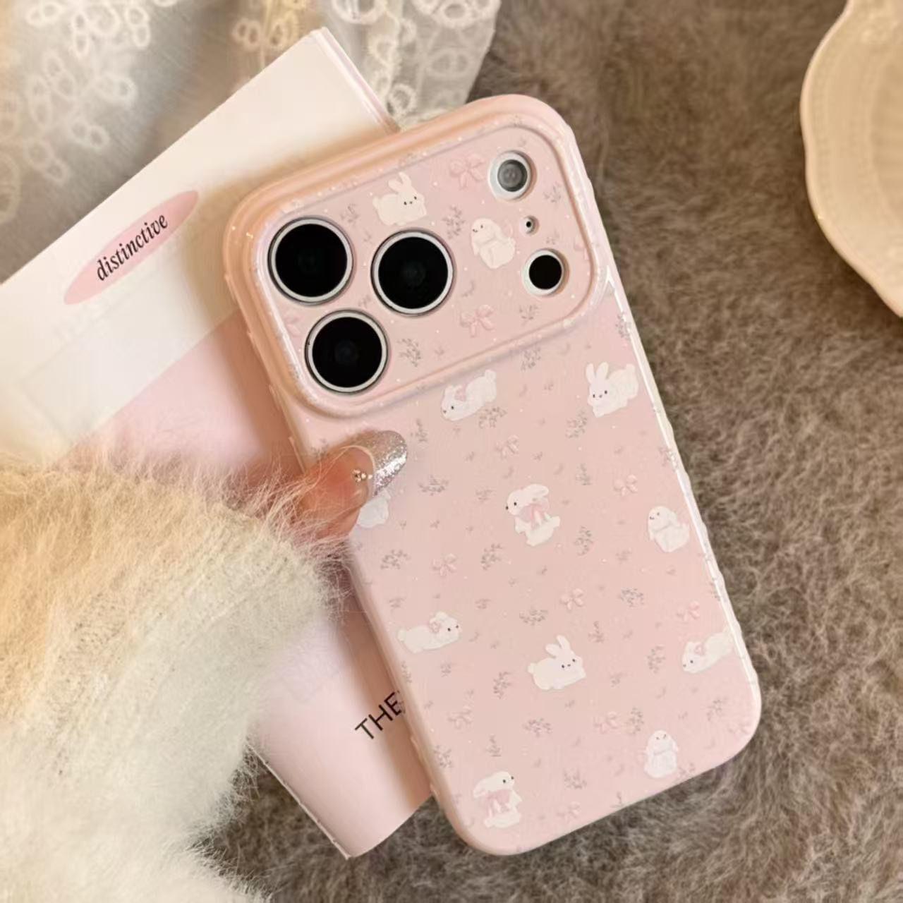 Bowknot Rabbit Heart Case for Apple 17 Pro Max, 15, 16 Pro, 12 - Large Window, Soft Shell 16 Plus
Bowknot Rabbit Heart Case for Apple 17 Pro Max, 15, 16 Pro, 12 - Large Window, Soft Shell 16 Plus