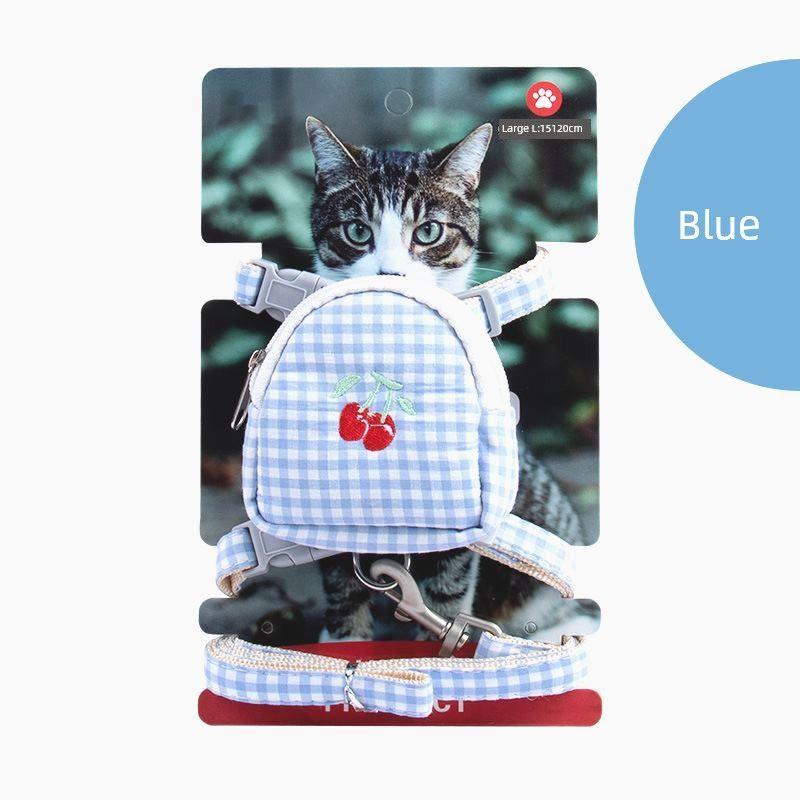 Pet Supplies Cross-Border New Arrival with Backpack Adjustable Cat Leash I-Shaped Chest Vest Strap Cat Pulling Rope Large 1.5 (suitable for 3.50 kg-7.50 kg pets) Blue
Pet Supplies Cross-Border New Arrival with Backpack Adjustable Cat Leash I-Shaped Chest Vest Strap Cat Pulling Rope Large 1.5 (suitable for 3.50 kg-7.50 kg pets) Blue