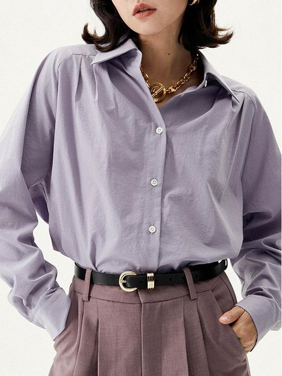 Set of Three Vintage Purple Raglan Sleeve Anti-Wrinkle Shirts for Women s Autumn French Chic XL фиолетовый
Set of Three Vintage Purple Raglan Sleeve Anti-Wrinkle Shirts for Women s Autumn French Chic XL фиолетовый