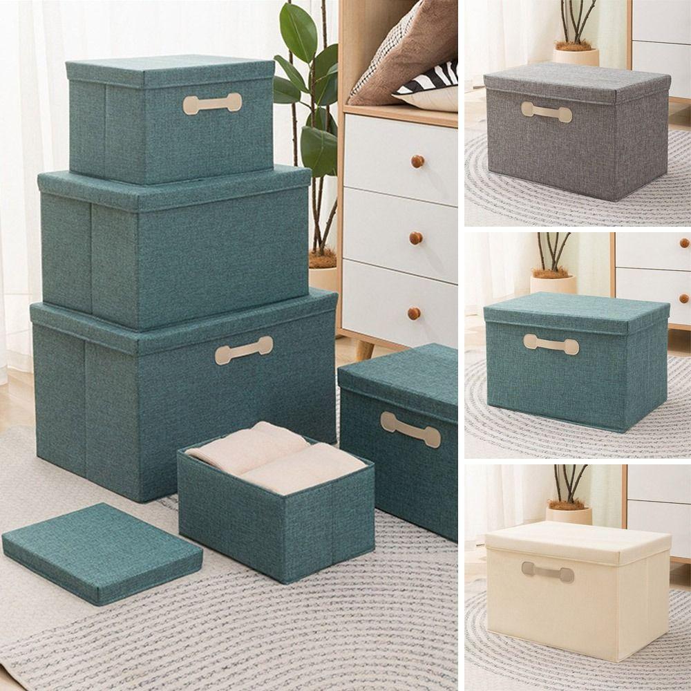 Cotton Linen Fabric Foldable Bins Folding Toys Organizer New Storage Basket Beige 32X24X18CM
Cotton Linen Fabric Foldable Bins Folding Toys Organizer New Storage Basket Beige 32X24X18CM
