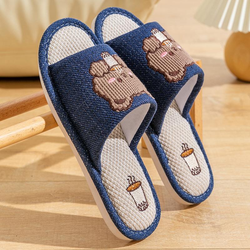 Льняные тапочки женские весенне-осенние на четыре сезона, домашние, из хлопка и льна, домашние, нескользящие, мужские, летние, парные 44 темно-синий
Льняные тапочки женские весенне-осенние на четыре сезона, домашние, из хлопка и льна, домашние, нескользящие, мужские, летние, парные 44 темно-синий