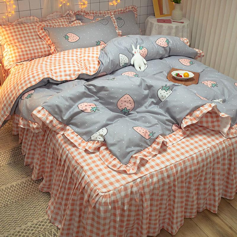 Комплекты постельного белья Пододеяльник Хлопок Комплект постельного белья из четырех предметов Кровать Юбка Постельное белье Постельное белье Пододеяльник в стиле принцессы Постельные принадлежности Пододеяльник Простыня Queen
Комплекты постельного белья Пододеяльник Хлопок Комплект постельного белья из четырех предметов Кровать Юбка Постельное белье Постельное белье Пододеяльник в стиле принцессы Постельные принадлежности Пододеяльник Простыня Queen