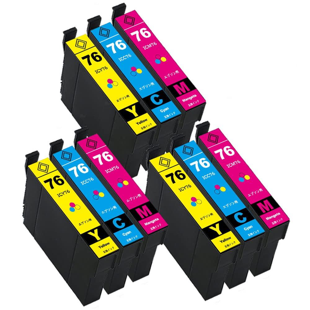 IC4CL76 compatible ink cartridge for large 3 9 with IC chip remaining amount detection IC76 compatible (3C/3M/3Y) Epson, capacity, colors, pack,
IC4CL76 compatible ink cartridge for large 3 9 with IC chip remaining amount detection IC76 compatible (3C/3M/3Y) Epson, capacity, colors, pack,