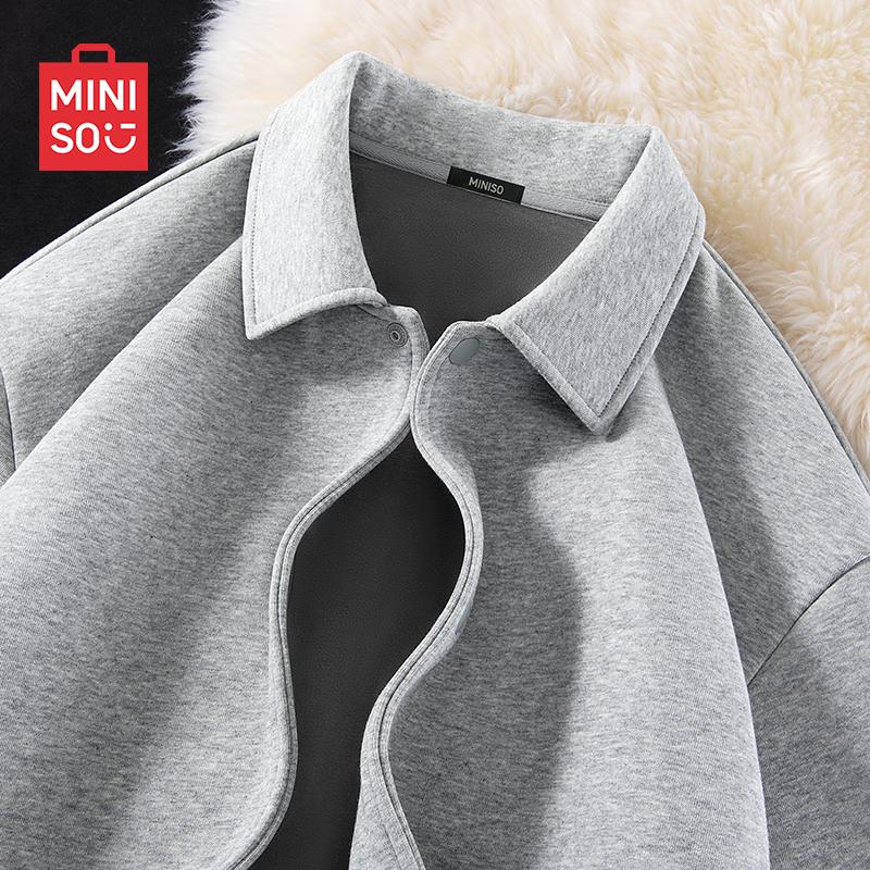 MINISO Men s Trendy Fleece-Lined Collared Jacket 3XL
MINISO Men s Trendy Fleece-Lined Collared Jacket 3XL