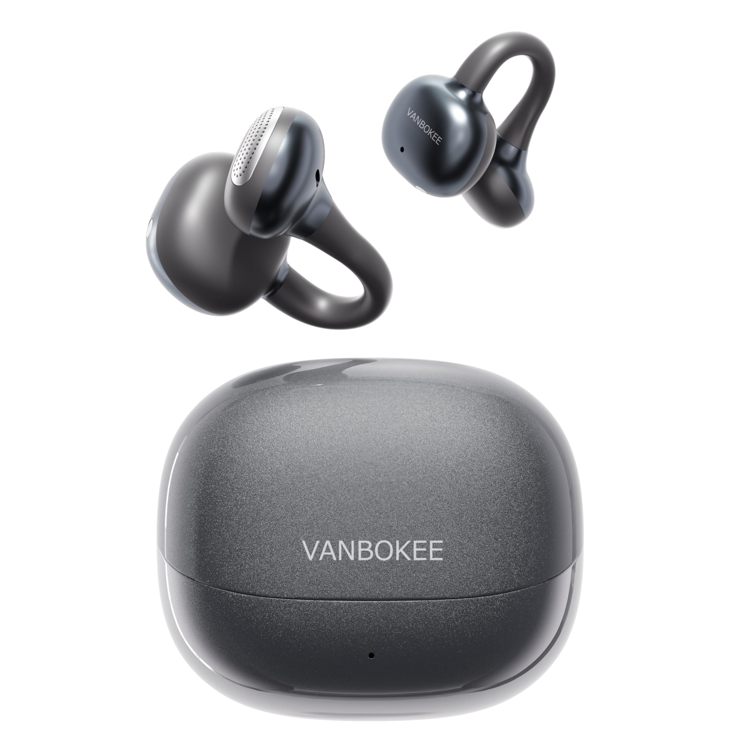 H15 Ear Cuff Style Bluetooth Wireless Open Deep Noise Up to 34 Hours Playback Fast Ergonomic Suitable for VANBOKEE Earphones, Ear, Bass, Reduction, чорний
H15 Ear Cuff Style Bluetooth Wireless Open Deep Noise Up to 34 Hours Playback Fast Ergonomic Suitable for VANBOKEE Earphones, Ear, Bass, Reduction, чорний