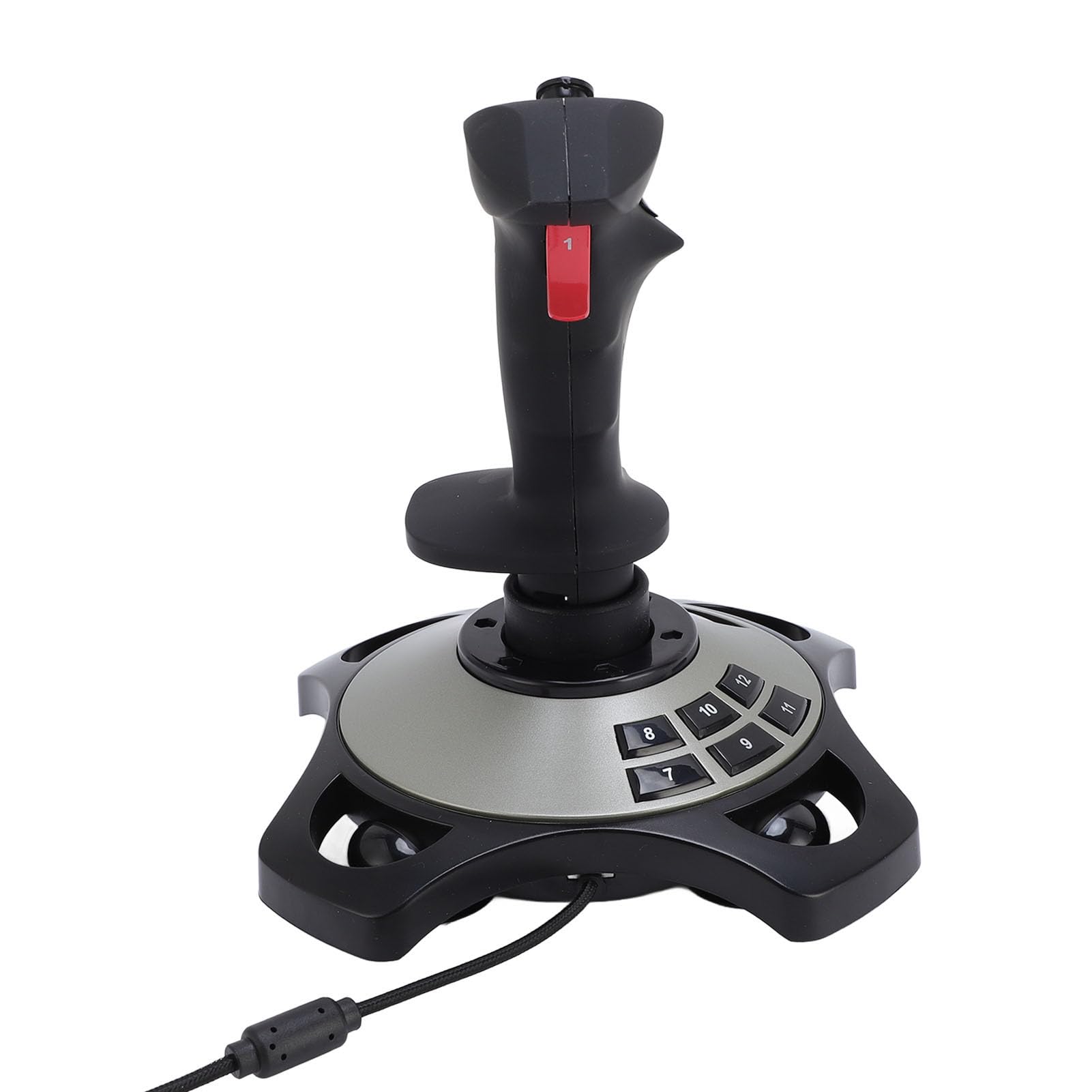 Flight Simulator PC Flight Joystick Controller with Vibration Function and Throttle USB Wired Flight Stick for Computer Control, Control,
Flight Simulator PC Flight Joystick Controller with Vibration Function and Throttle USB Wired Flight Stick for Computer Control, Control,