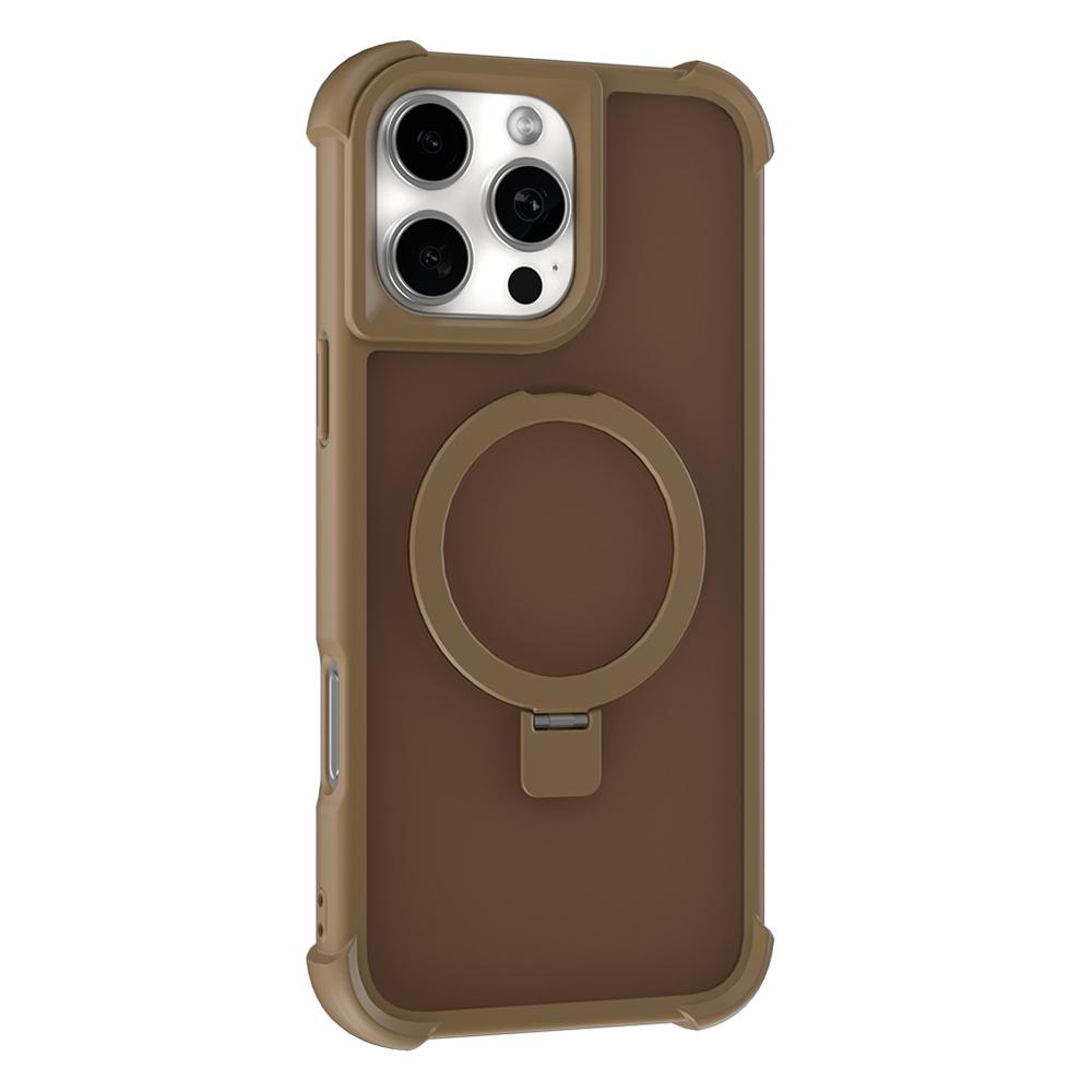 For iPhone 16 Pro Magnetic Case Anti Drop TPU+PC Kickstand Phone Back Cover Desert Gold
For iPhone 16 Pro Magnetic Case Anti Drop TPU+PC Kickstand Phone Back Cover Desert Gold