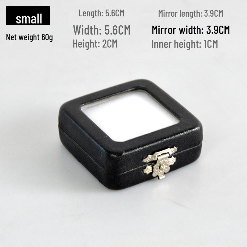 PU Flip-Top Jewelry Storage Box for Diamonds & Gemstones
PU Flip-Top Jewelry Storage Box for Diamonds & Gemstones