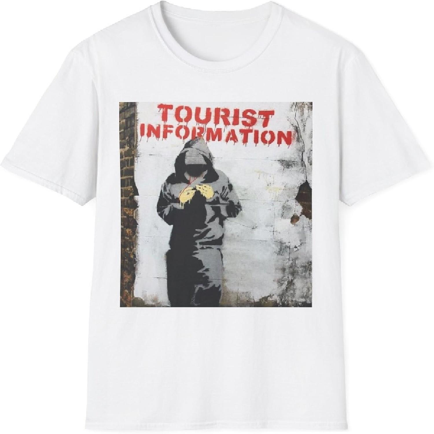 Banksy Art Inspired T-Shirt, Graffiti Tee, Urban Streetwear Shirt, Unisex Graphic Top, Cool Pop Culture Clothing White XXXXXL білий
Banksy Art Inspired T-Shirt, Graffiti Tee, Urban Streetwear Shirt, Unisex Graphic Top, Cool Pop Culture Clothing White XXXXXL білий