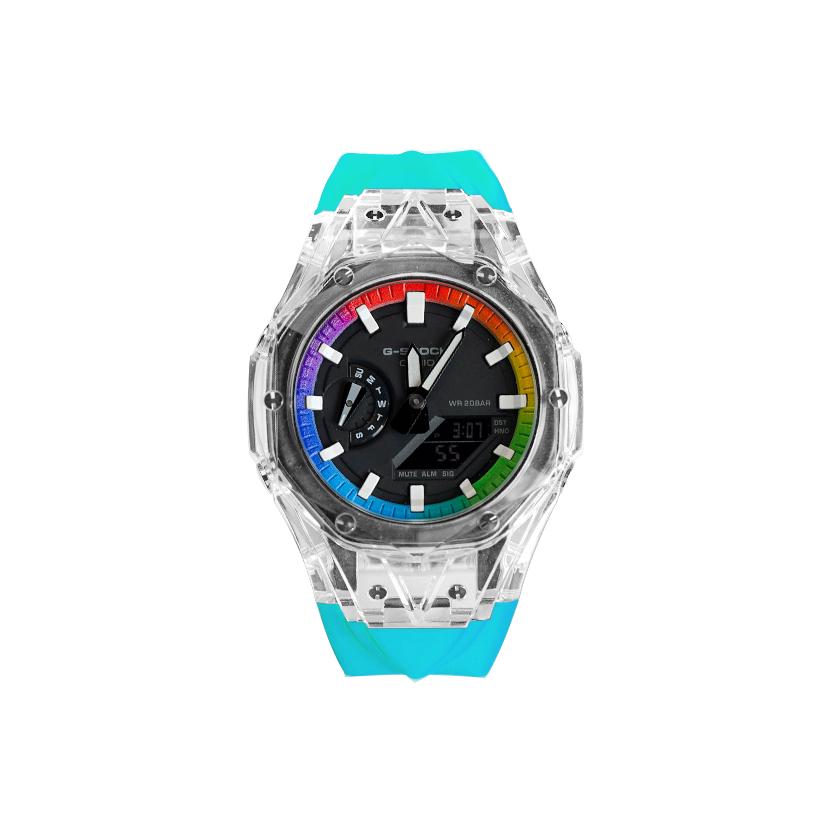 CASIO Unisex Liquid Crystal,Analog Dual Display Series 48.5mm Black Watch GA-2100-7A(Watch8--) Regular Watch Box
CASIO Unisex Liquid Crystal,Analog Dual Display Series 48.5mm Black Watch GA-2100-7A(Watch8--) Regular Watch Box