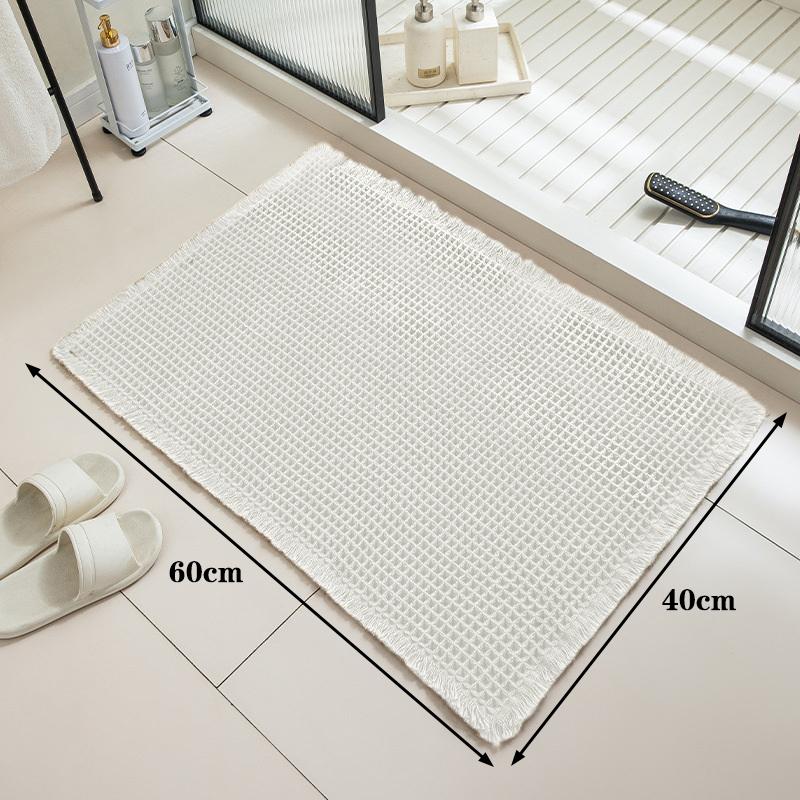Waffle Bathroom Mat, Toilet Entrance Mat, Non-Slip Mat, Bedroom Doormat, Household Absorbent Mat, Toilet Carpet
Waffle Bathroom Mat, Toilet Entrance Mat, Non-Slip Mat, Bedroom Doormat, Household Absorbent Mat, Toilet Carpet