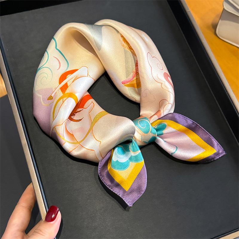 100% Silk Scarf Elk Printed Square Scarves for Women Wrap Kerchief Mulberry Silk Bandana Fashion Luxury Headband Hijab 53x53cm
100% Silk Scarf Elk Printed Square Scarves for Women Wrap Kerchief Mulberry Silk Bandana Fashion Luxury Headband Hijab 53x53cm
