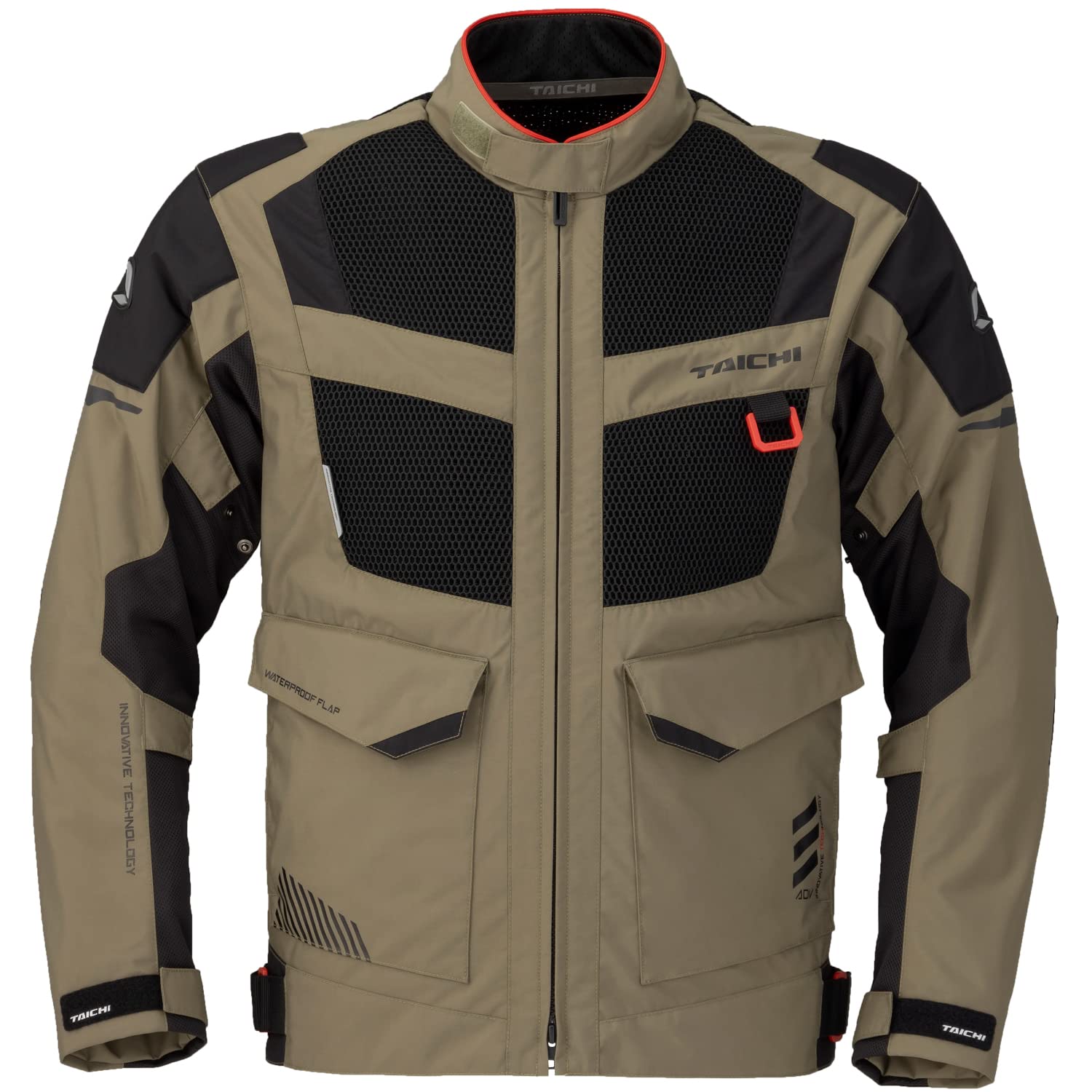 RS TAICHI Motorcycle Wear Riding Jacket Breathable Mesh CE Protector Waterproof Pocket Adventure Compass Air Jacket RSJ340 KHAKI M Spring/Summer
RS TAICHI Motorcycle Wear Riding Jacket Breathable Mesh CE Protector Waterproof Pocket Adventure Compass Air Jacket RSJ340 KHAKI M Spring/Summer