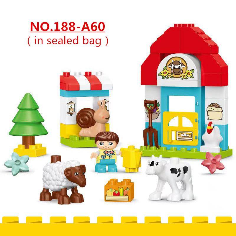 46pcs/set Creative Farm Series Large Particle Building Blocks Kindergarten Early Education Puzzle Toys For Kids Christmas Gifts
46pcs/set Creative Farm Series Large Particle Building Blocks Kindergarten Early Education Puzzle Toys For Kids Christmas Gifts