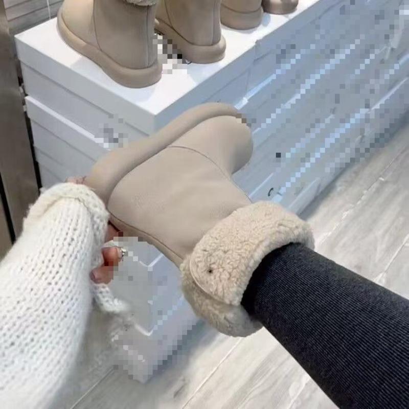 Thick-fur-lined Women s Flat Shoes, New Style Snow Boots 40 бежевий
Thick-fur-lined Women s Flat Shoes, New Style Snow Boots 40 бежевий