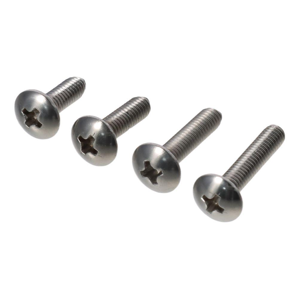 50Pcs M4 Pan Head Bolts 304 Stainless Steel Machine Screws Phillips Drive Screws Drawer Handle
50Pcs M4 Pan Head Bolts 304 Stainless Steel Machine Screws Phillips Drive Screws Drawer Handle