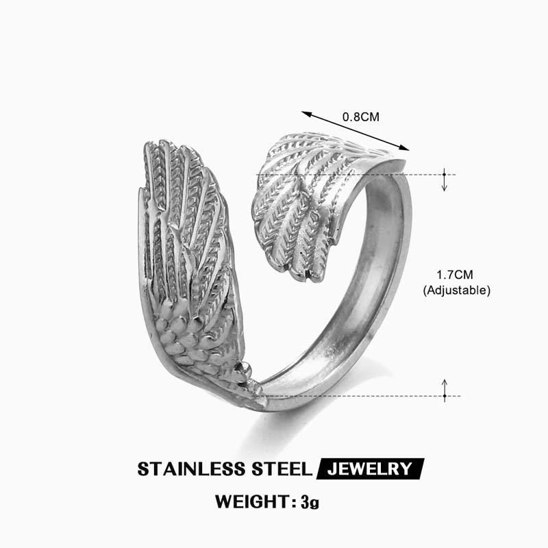 Stainless Steel Wings Open Rings For Women Men Vintage Gold Color Animal Opening Adjsutable Chunky Ring Zircon Accessories медный
Stainless Steel Wings Open Rings For Women Men Vintage Gold Color Animal Opening Adjsutable Chunky Ring Zircon Accessories медный