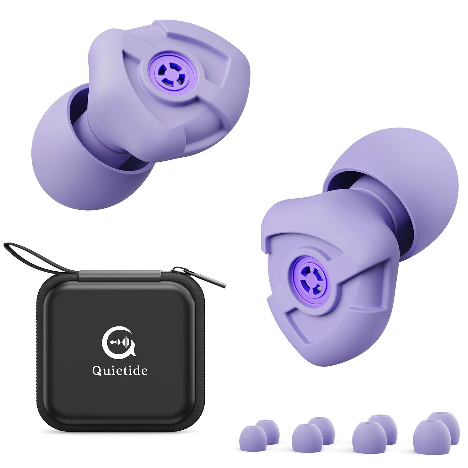 Quietide Live 23db Metallic Filter Noise Reduction for Music Concerts and Reduces Noise and Relieves Hearing Includes 4 Ear Tip Sizes Storage
Quietide Live 23db Metallic Filter Noise Reduction for Music Concerts and Reduces Noise and Relieves Hearing Includes 4 Ear Tip Sizes Storage