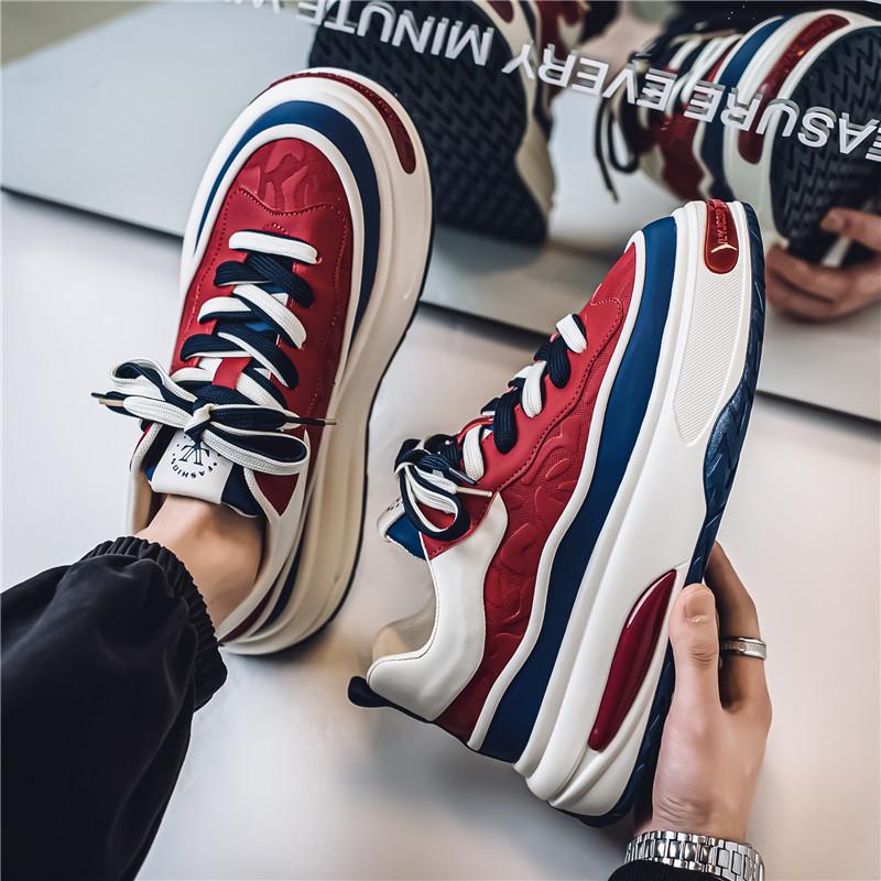 Men s shoes platform casual shoes men s new retro heightening contrasting color trend dad shoes men s student sports shoes 44
Men s shoes platform casual shoes men s new retro heightening contrasting color trend dad shoes men s student sports shoes 44